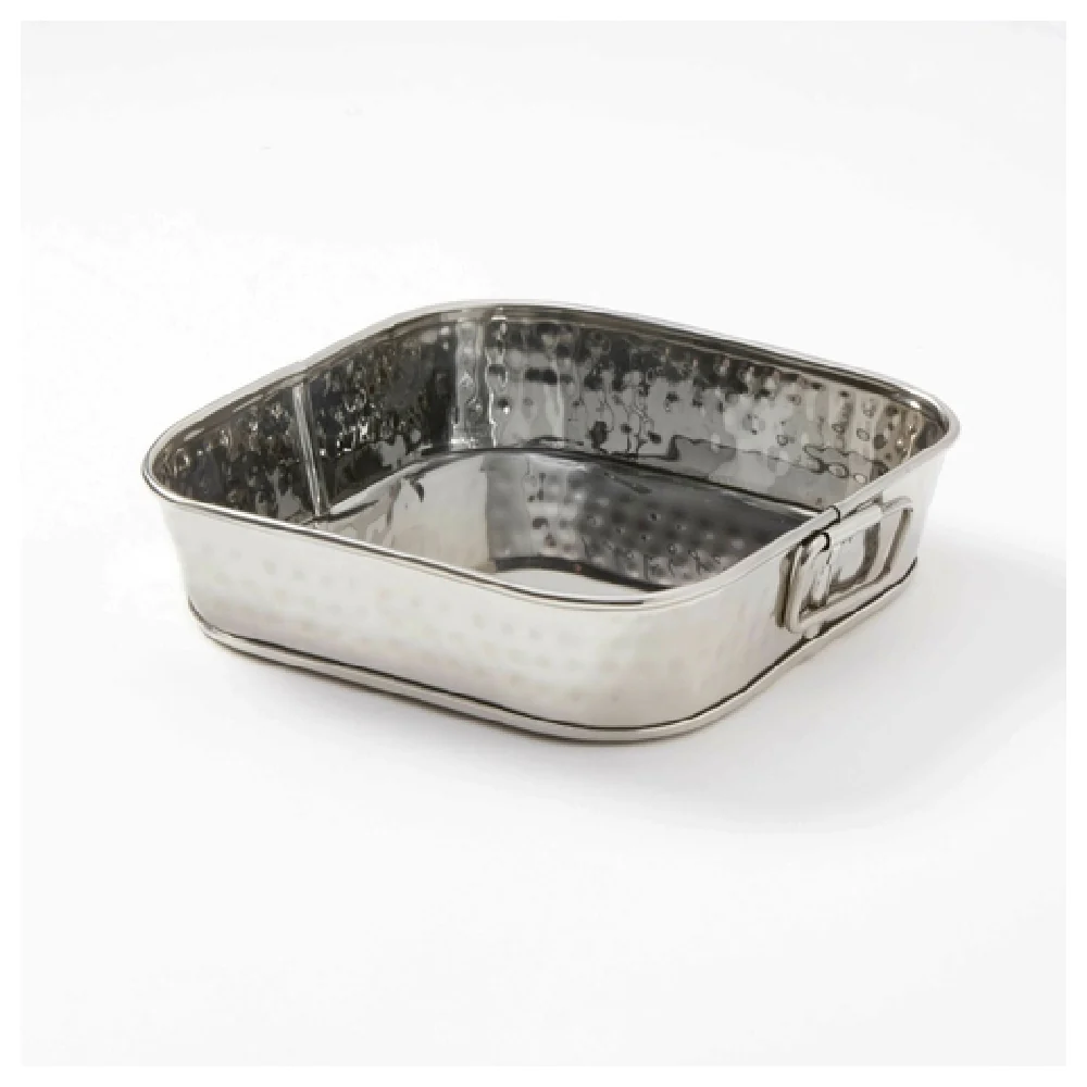 American Metalcraft SHT8 54 Oz Square Serving Tub Stainless Steel Hammered Finish