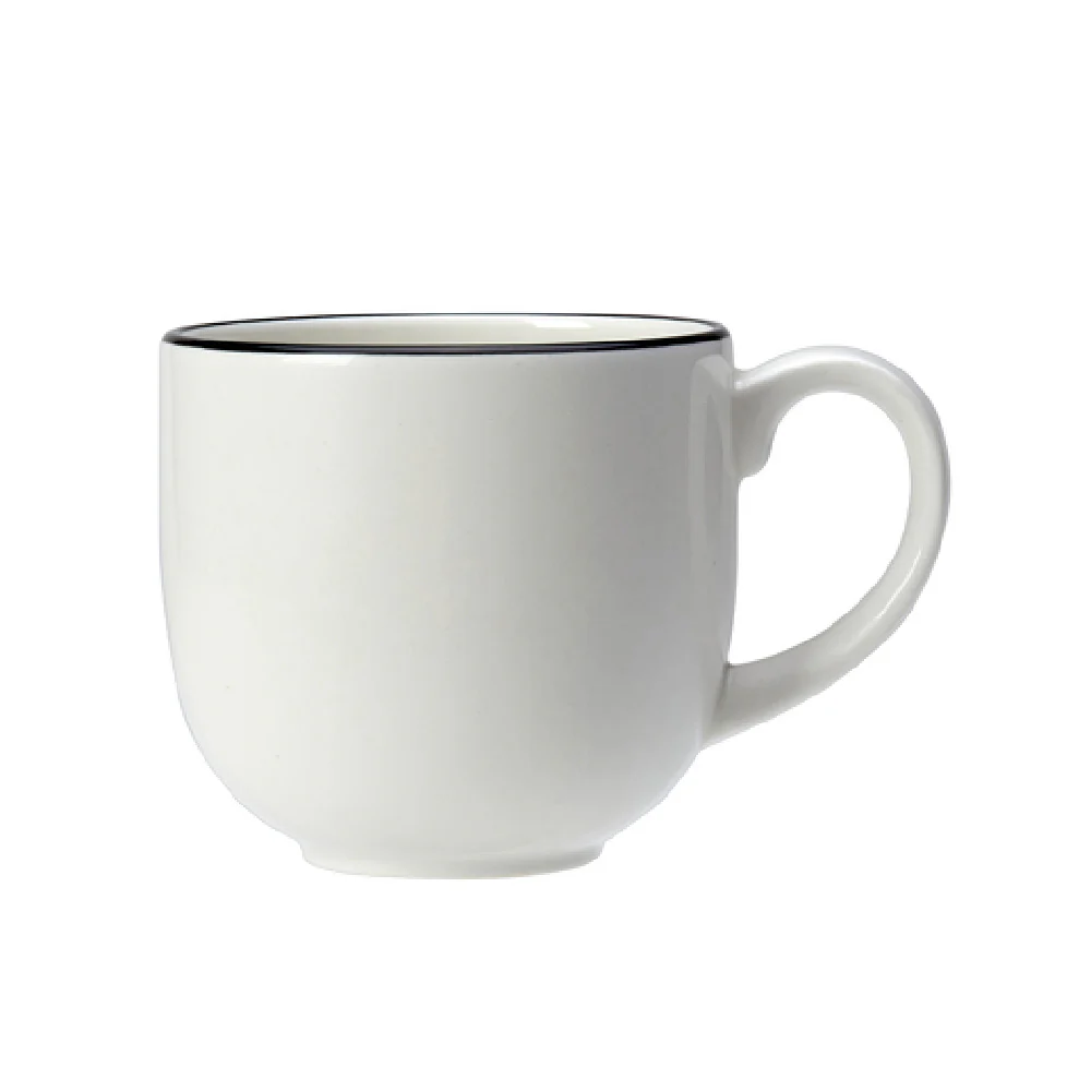 Steelite 12060624 10.0 Oz City Mug Alumina Vitrified Black - Mug China Steelite 12060624 10.0 Oz City Mug Alumina Vitrified Black - Mug China