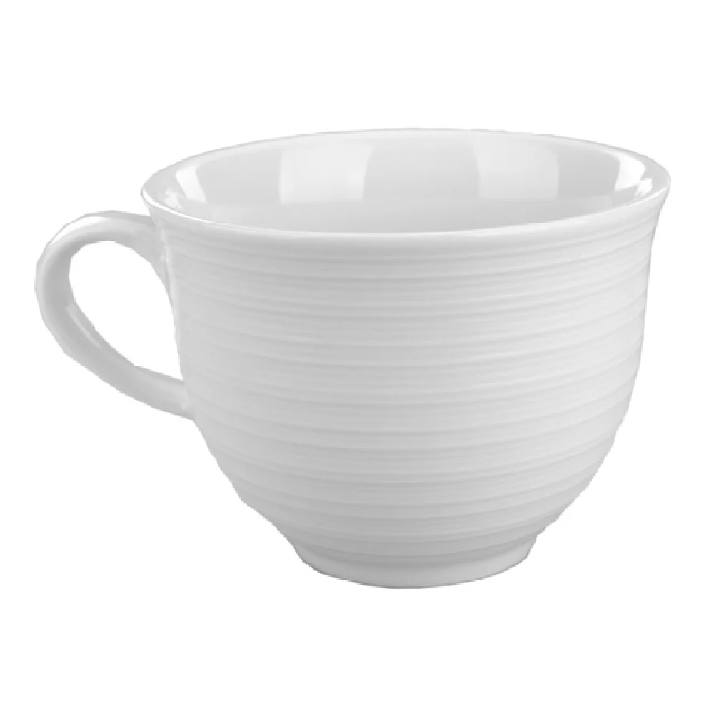 International Tableware MZ-38 9-1/2 Oz Tall Cup Round Porcelain Bright White