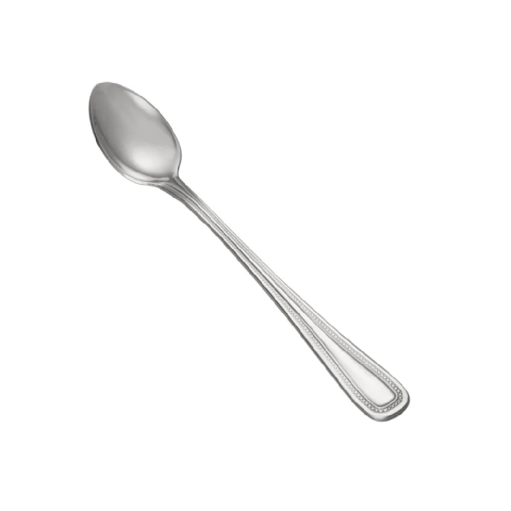 CAC China 3008-02 7-1/8 Inch Black Pearl Iced Tea Spoon Heavyweight 18/0 Stainless Steel CAC China 3008-02 7-1/8 Inch Black Pearl Iced Tea Spoon Heavyweight 18/0 Stainless Steel