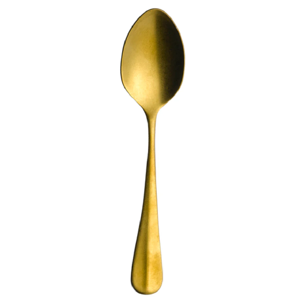 Arc Cardinal MB255 8.13 Inch Sola Baguette Gold Dinner Spoon 18/10 Stainless Steel