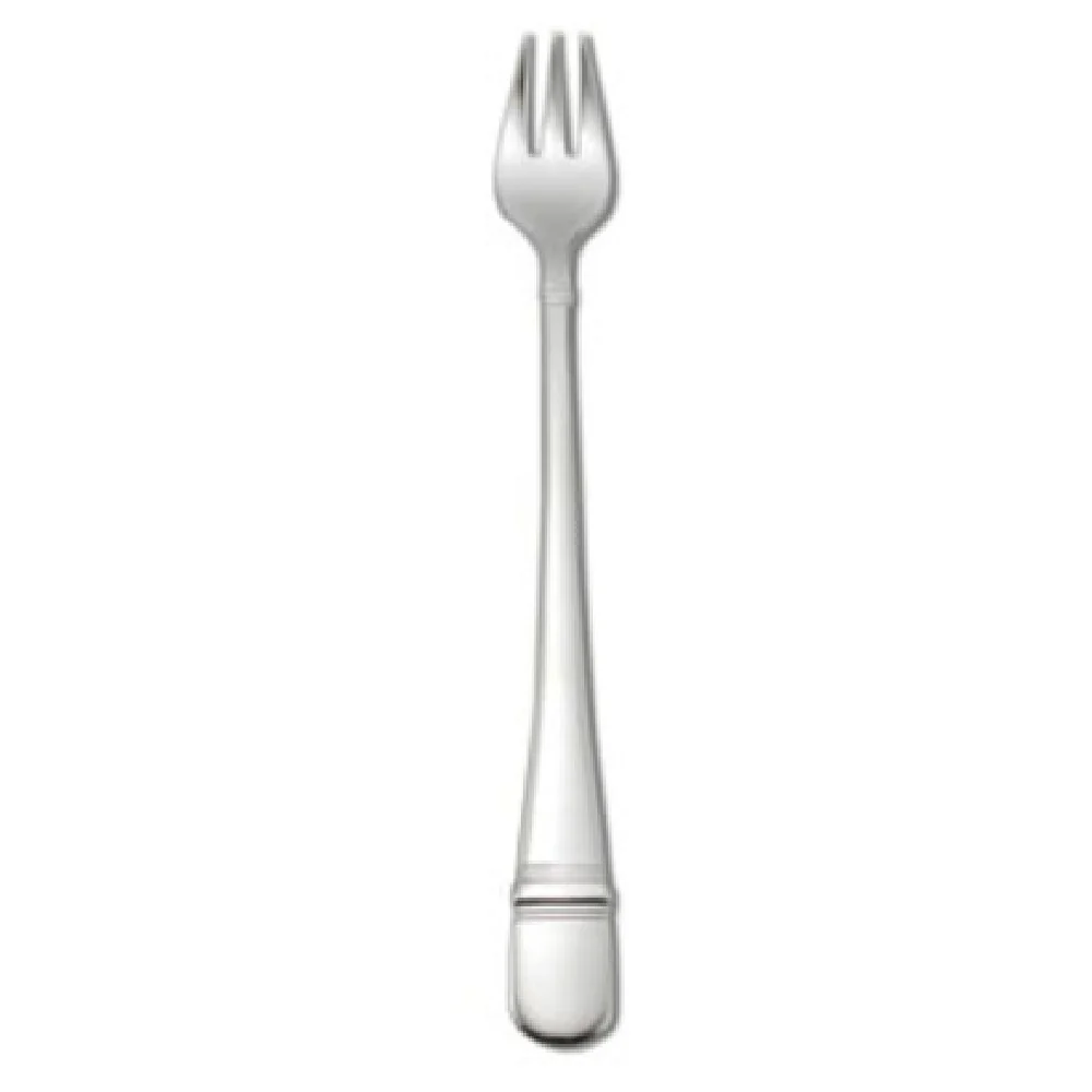 1880 Hospitality T119FOYF 6-1/4 Inch Oyster Cocktail Fork Banded Teardrop Handle 18/10 Stainless Steel