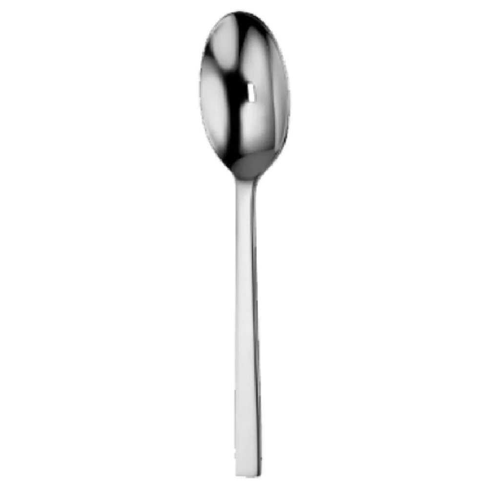 1880 Hospitality B449SPTF 9 Inch Pierced Serving Spoon 18/0 Stainless Steel Satin Finish