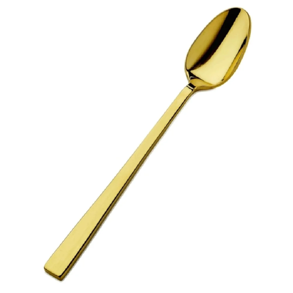 Bon Chef S3702G 7-1/4 Inch Ice Spoon Gold Finish 18/10 Stainless Steel