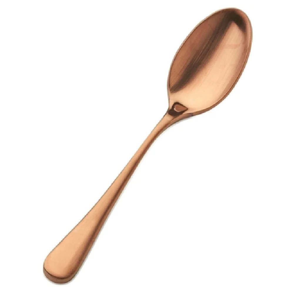 Bon Chef S4100RGM 6-3/8 Inch Teaspoon Rose Gold Matte 18/10 Stainless Steel