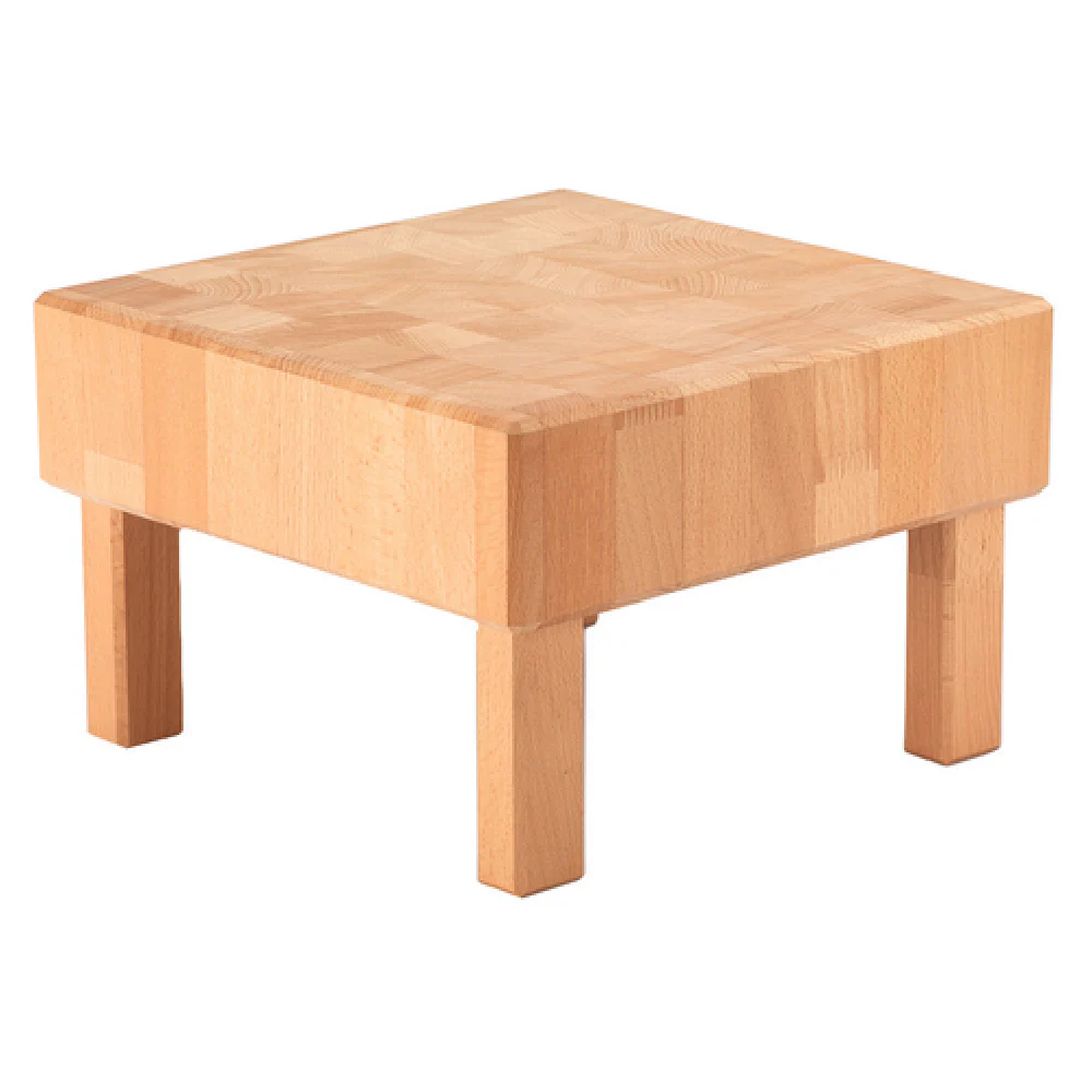 GET Enterprises 3652042 12-13/16 Inch Pure Nature Cheese Stand Beech Wood