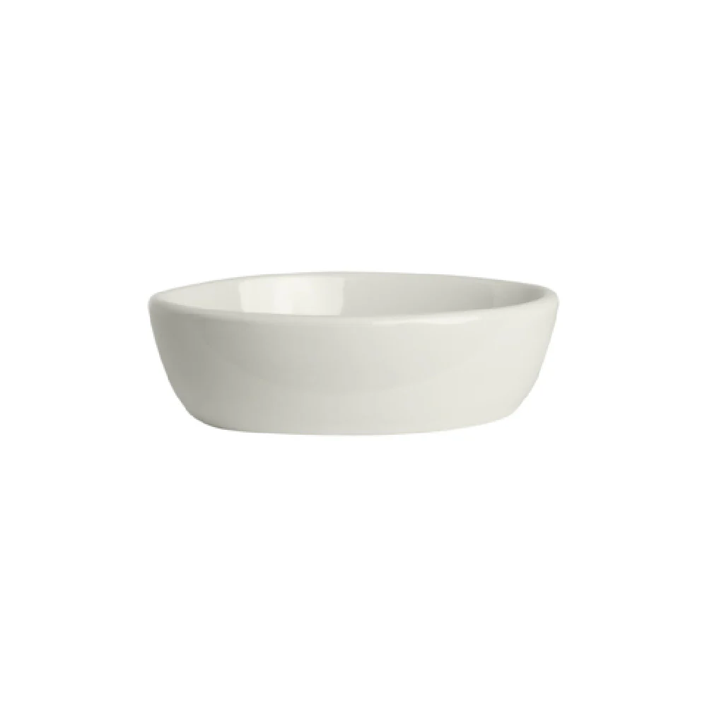 Steelite DCI534W 12 Oz Baker Oval Ceramic with Lead Free White Finish