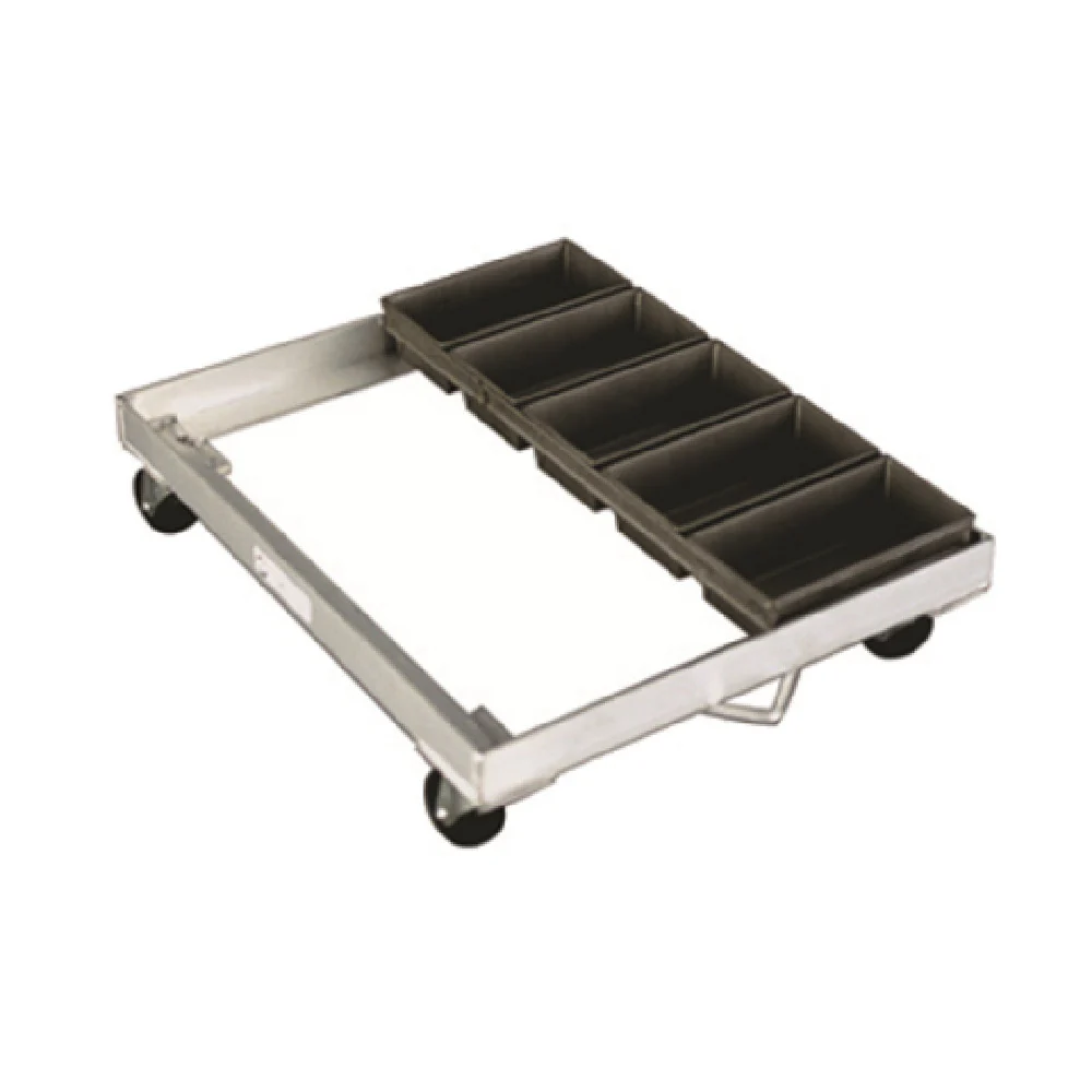New Age Industrial 93189 21-7/8 Inch Bread Pan Dolly Aluminum with 3 Inch Casters New Age Industrial 93189 21-7/8 Inch Bread Pan Dolly Aluminum with 3 Inch Casters