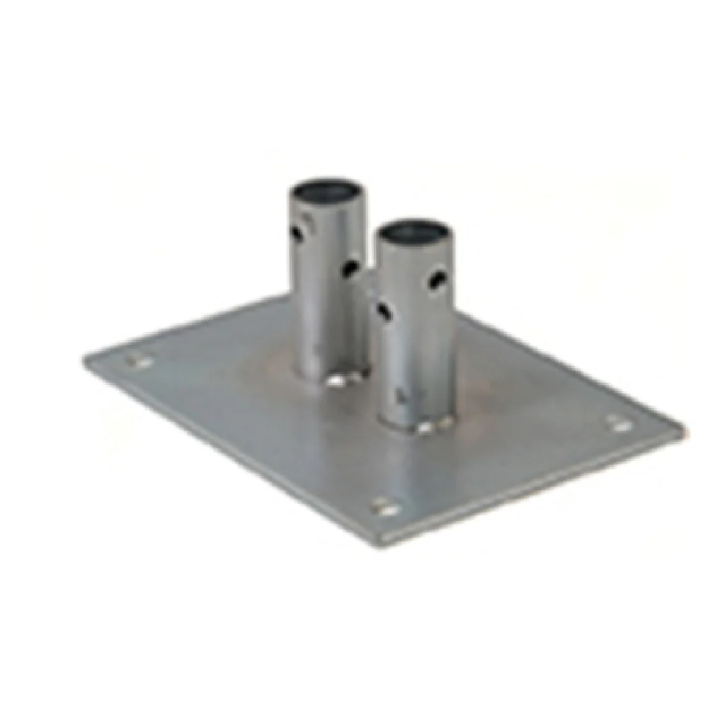 Eagle SFP10-2 11 Inch Seismic Foot Plate Kit for Adjacent Shelving Units with Zinc Plated Metal