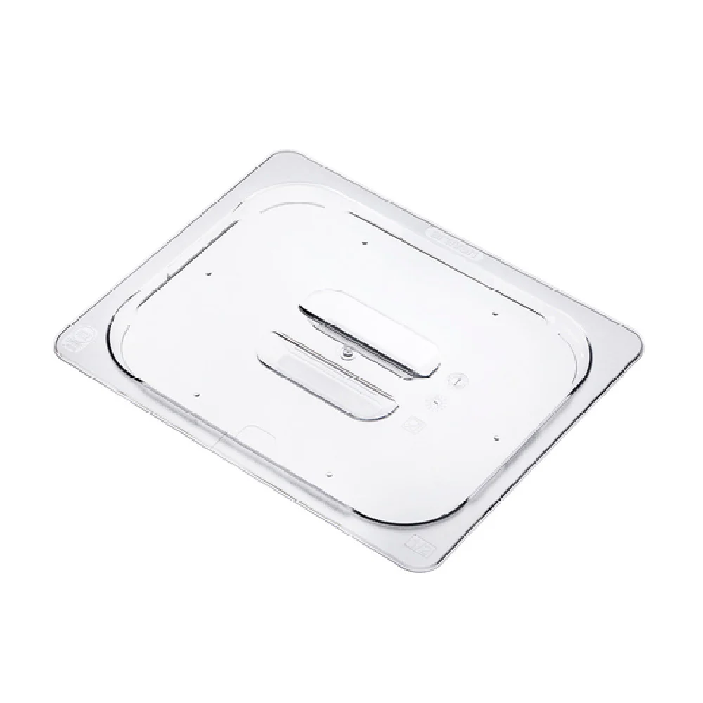 Carlisle 94038 GN 1/2 Size Clear Polycarbonate Food Pan Cover Dishwasher Safe