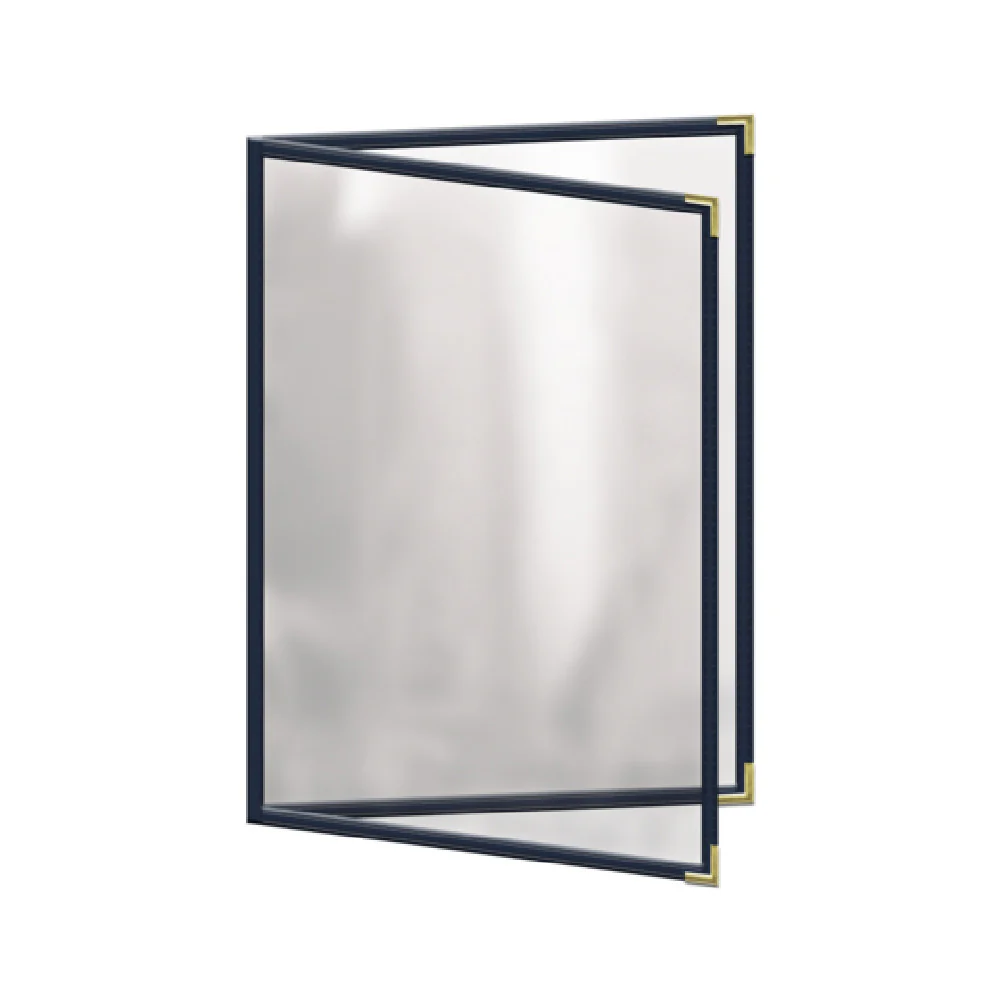 Risch TED 8.5X11-LEATHERETTE 8-1/2 Inch Deluxe Sewn Menu Cover Vinyl Clear or Matte Risch TED 8.5X11-LEATHERETTE 8-1/2 Inch Deluxe Sewn Menu Cover Vinyl Clear or Matte