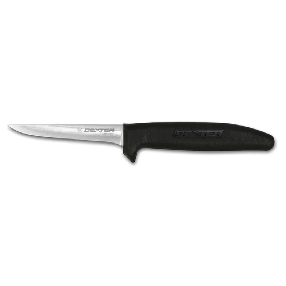 Dexter Russell 11053 3-3/4 Inch Hollow Ground Boning Knife High-Carbon Steel Black Handle