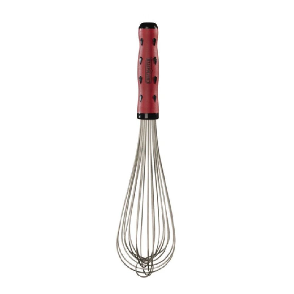 Chef Master 90303 12 Inch Piano Whip with High Heat Nylon Handle Stainless Steel Chef Master 90303 12 Inch Piano Whip with High Heat Nylon Handle Stainless Steel