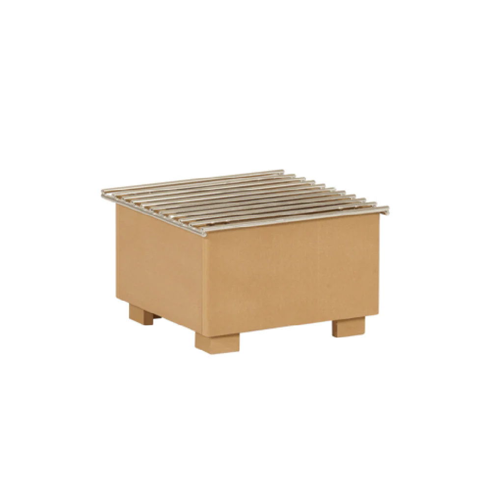 Cal Mil 23431-122 10 Inch Chafing Dish Stand fuel cell rail eco-friendly rice hulls Cal Mil 23431-122 10 Inch Chafing Dish Stand fuel cell rail eco-friendly rice hulls