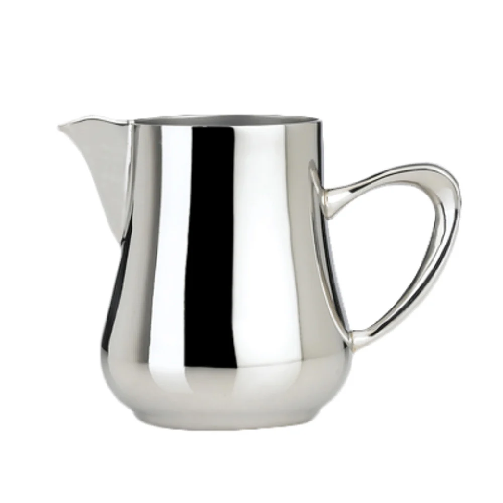 Steelite 5351S206 9.0 Oz Milk Jug Stainless Steel Holloware Creamer