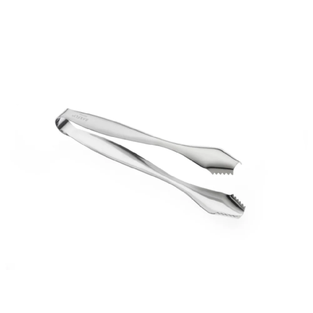 Mercer Culinary M37164 7.1 Inch Ice Tong Heavy Duty Stainless Steel with Toothed Ends Mercer Culinary M37164 7.1 Inch Ice Tong Heavy Duty Stainless Steel with Toothed Ends