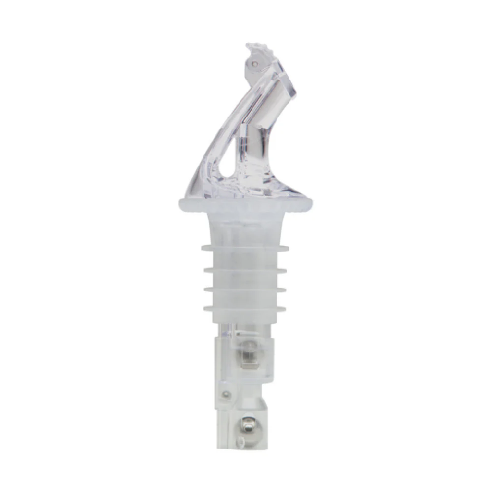 Bar Maid BMP-4125C 1 1/4Oz Clear Liquor Pourers No Collar Flip Top 12 Packs Bar Maid BMP-4125C 1 1/4Oz Clear Liquor Pourers No Collar Flip Top 12 Packs