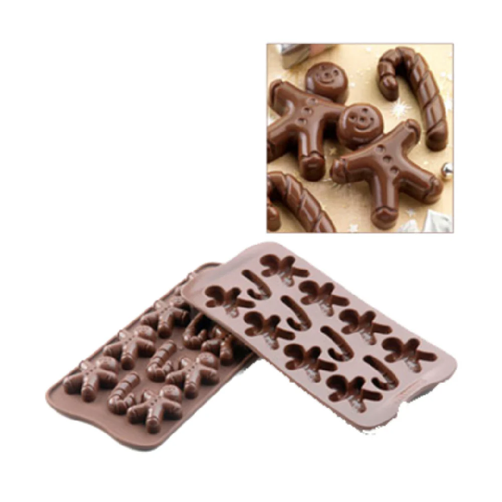 Louis Tellier SCG12 24 Inch Flexible Silicone Candy Mold Mr. Ginger
