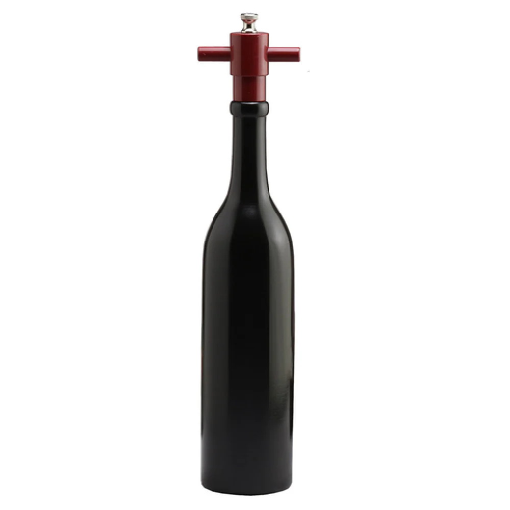 Chef Specialties 16006 Wood Pepper Mill Ebony Finish Stainless Steel Manual with Warranty