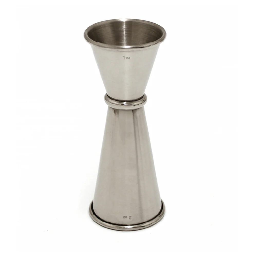 Spill-Stop 818-01 1 Oz. to 2 Oz. Japanese Style Jigger Stainless Steel with Polished Finish Spill-Stop 818-01 1 Oz. to 2 Oz. Japanese Style Jigger Stainless Steel with Polished Finish