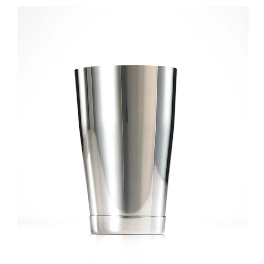 Mercer Culinary M37007 18 Oz Bar Cocktail Shaker with Capped Bottom Stainless Steel