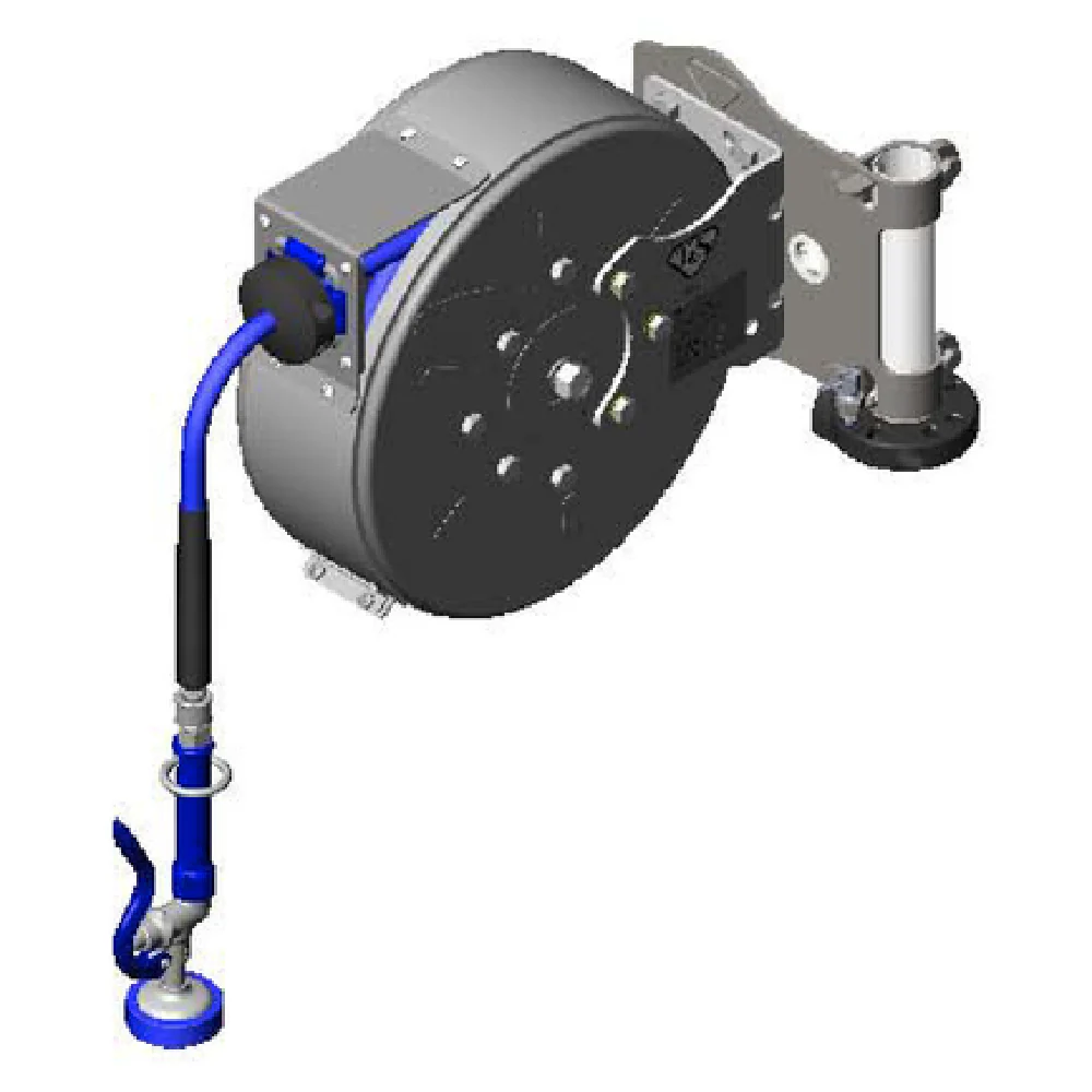 T&S Brass B-7222-C01-STB Hose Reel Assembly Enclosed 3/8