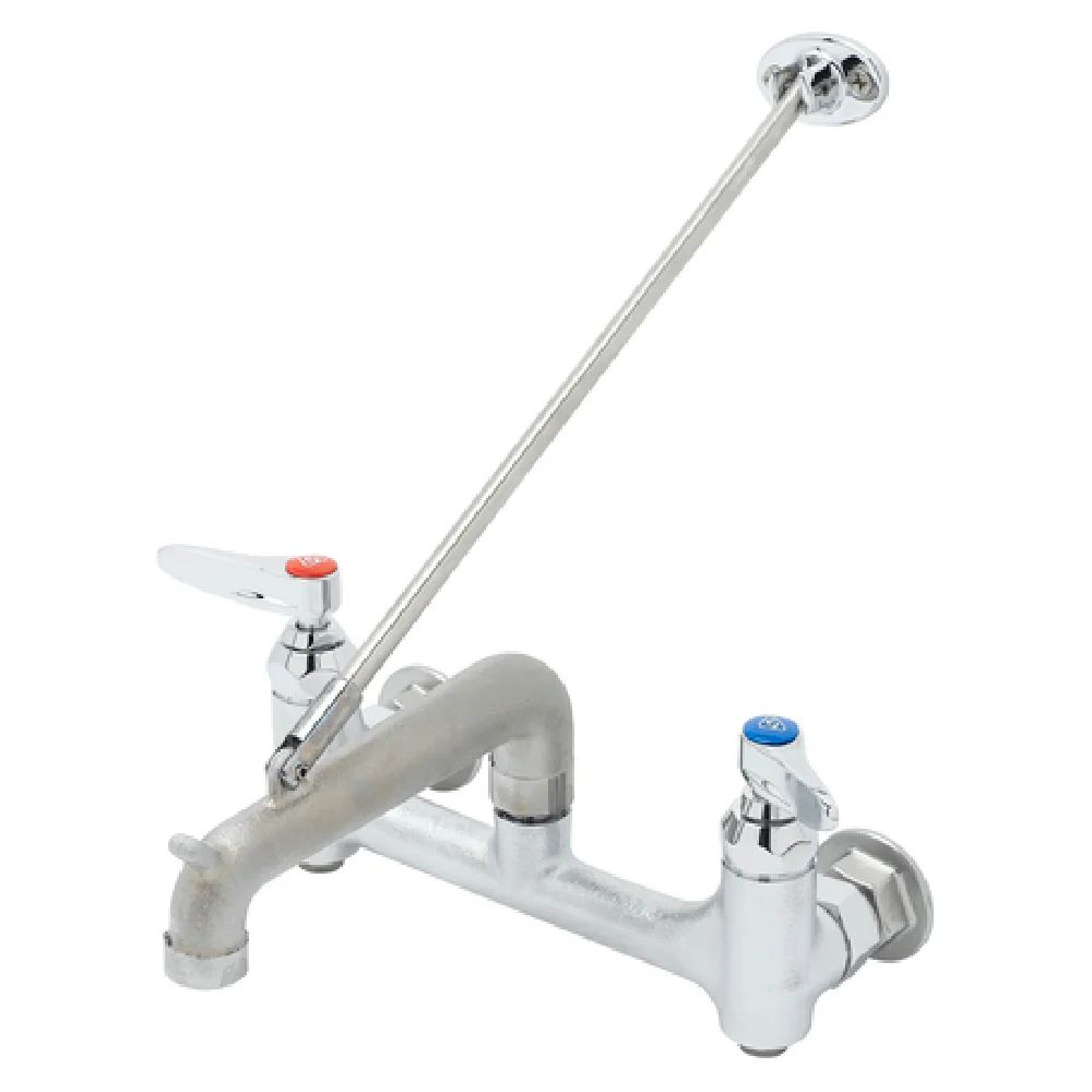 T&S Brass B-0660-BSTP Service Sink Faucet Adjustable 8 T&S Brass B-0660-BSTP Service Sink Faucet Adjustable 8