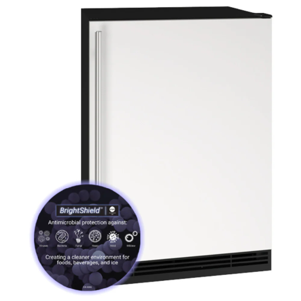 U-Line Corporation UHRE124-WS81A 24 Inch Undercounter Refrigerator Reach-In 5.7 cu ft