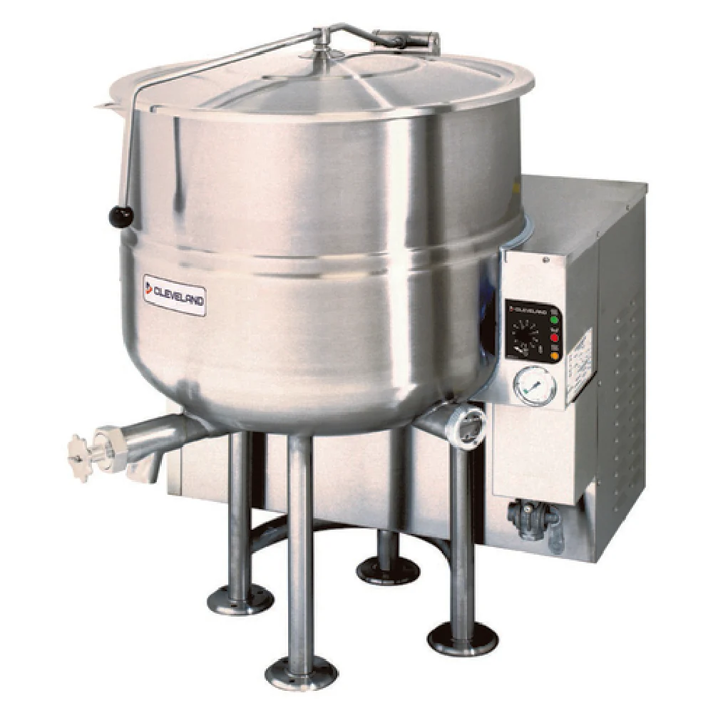Cleveland KGL40 35 Inch Kettle Gas Stationary 40 Gallon 140000 BTU
