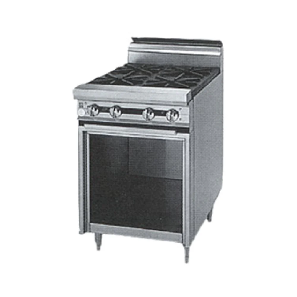 Jade Range JTRH-8-A_LP 48 Inch Gas Range with Cabinet Base 8 Burner 280000 BTU Jade Range JTRH-8-A_LP 48 Inch Gas Range with Cabinet Base 8 Burner 280000 BTU