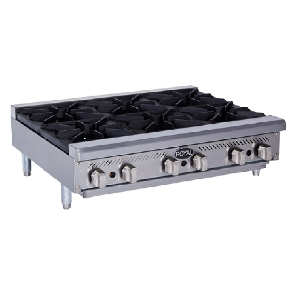 Royal Range Of California RHP-12-2_NAT Hotplate Gas Countertop Royal Range Of California RHP-12-2_NAT Hotplate Gas Countertop
