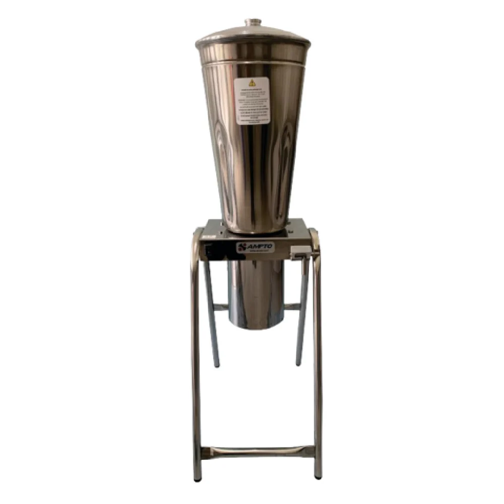 AMPTO TI25 18 Inch Electric Blender Floor Model 6.6 Gallon Stainless Steel with Tilting AMPTO TI25 18 Inch Electric Blender Floor Model 6.6 Gallon Stainless Steel with Tilting