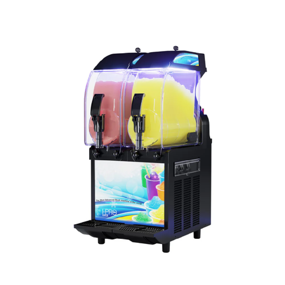 Crathco I-PRO 2E W/ LIGHT + UV 16 Inch Frozen Drink Machine with nUV LED System