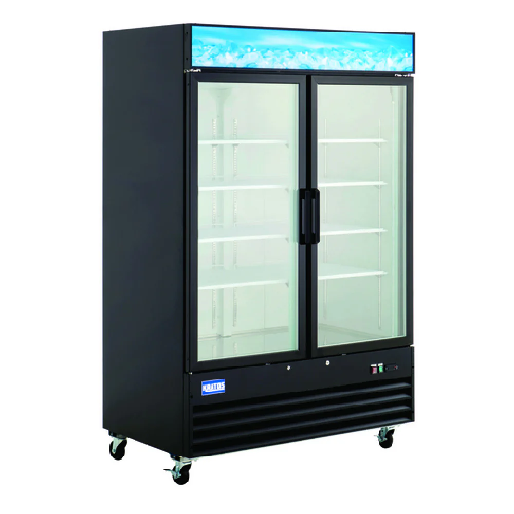 Hubert 210996 Kratos 67K-210 Two-Door Merchandising Freezer 53 Hubert 210996 Kratos 67K-210 Two-Door Merchandising Freezer 53