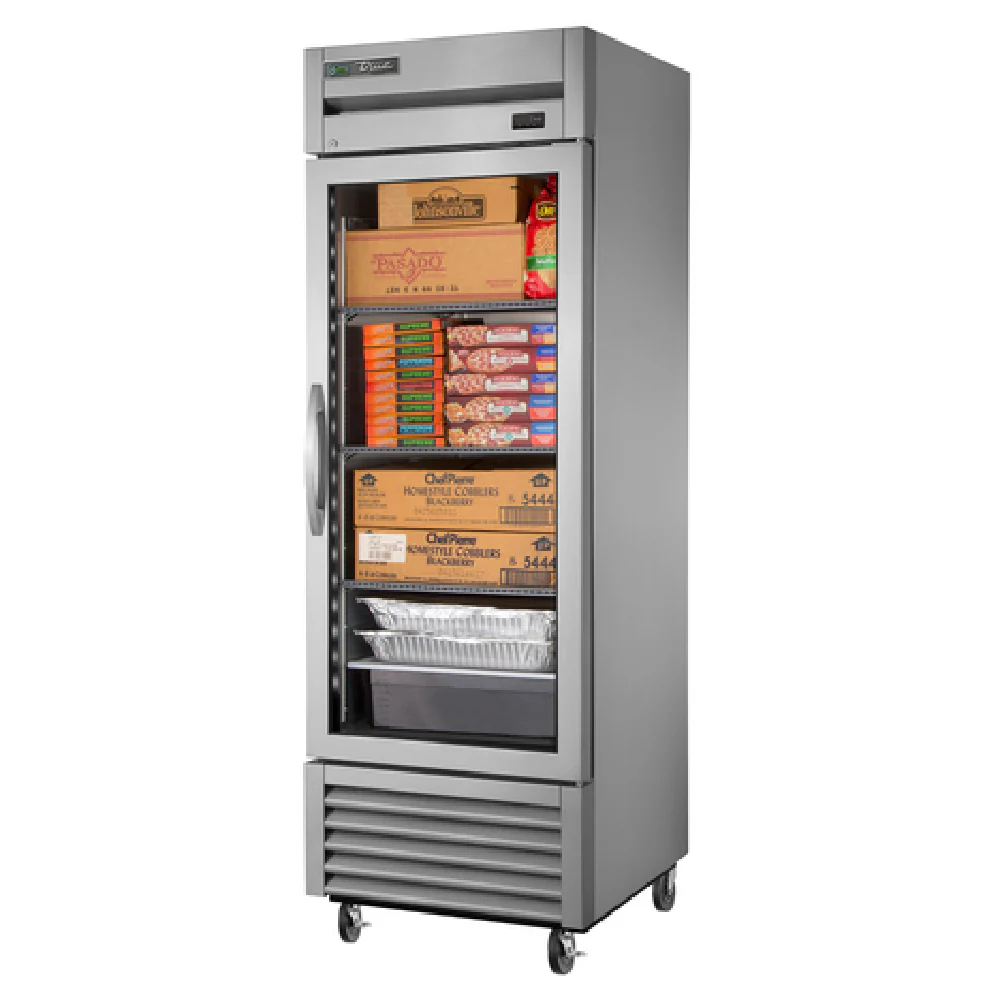True Refrigeration T-23FG-HC~FGD01 27 Inch Freezer Reach-in One-section with Glass Door True Refrigeration T-23FG-HC~FGD01 27 Inch Freezer Reach-in One-section with Glass Door