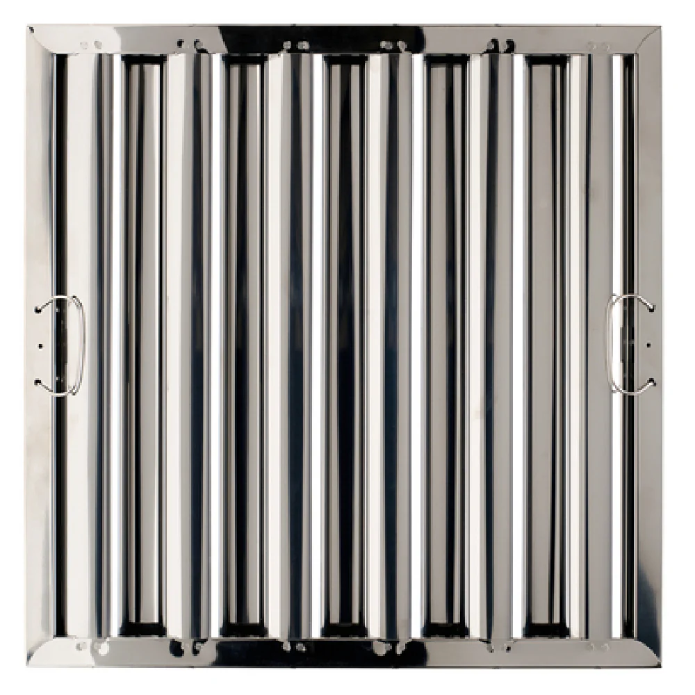 Optional 20 Inch Stainless Steel Exhaust Hood Baffle Filter, Krowne S2520 Optional 20 Inch Stainless Steel Exhaust Hood Baffle Filter, Krowne S2520