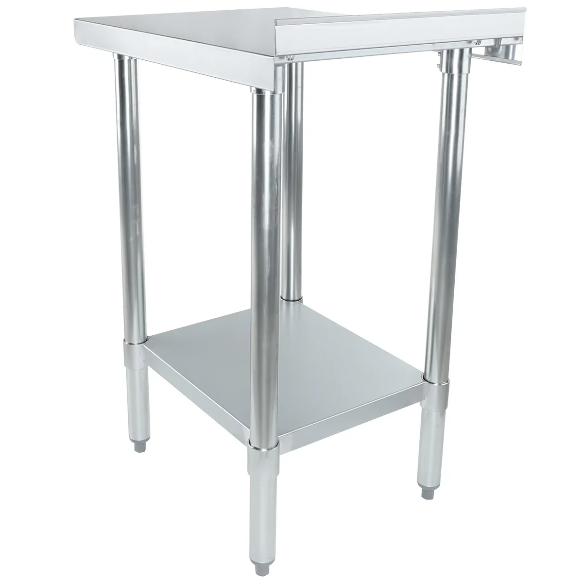 Empura FT1824E 18 Inch Filler Table 18 Gauge 430 Stainless Steel with Backsplash Empura FT1824E 18 Inch Filler Table 18 Gauge 430 Stainless Steel with Backsplash