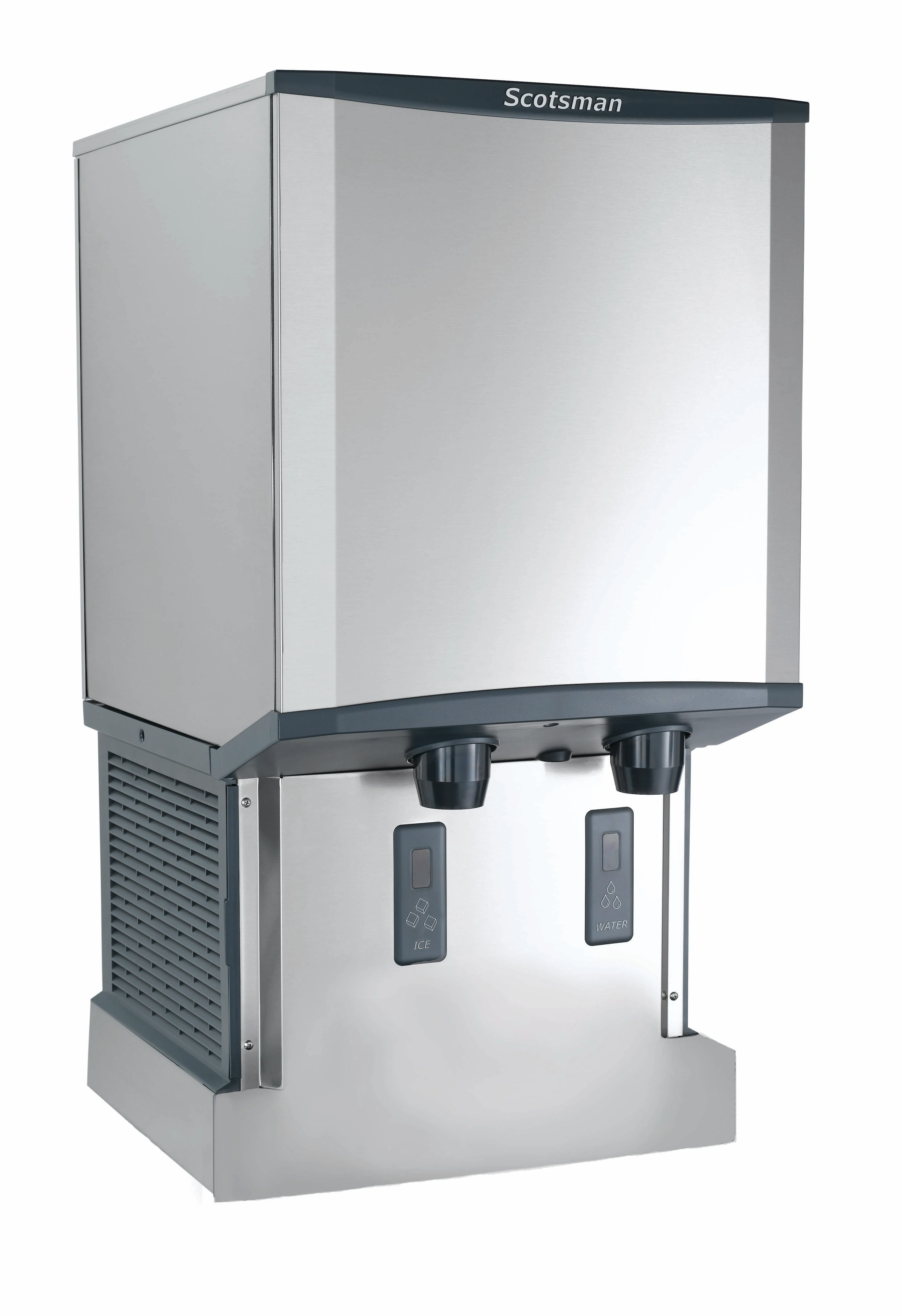 Scotsman HID540A-1 Meridian Air-cooled Ice and Water Dispenser H2 Nugget Ice Counter 40 Lb Bin Touchfree Infrared Dispensing 500 Lb Day Scotsman HID540A-1 Meridian Air-cooled Ice and Water Dispenser H2 Nugget Ice Counter 40 Lb Bin Touchfree Infrared Dispensing 500 Lb Day