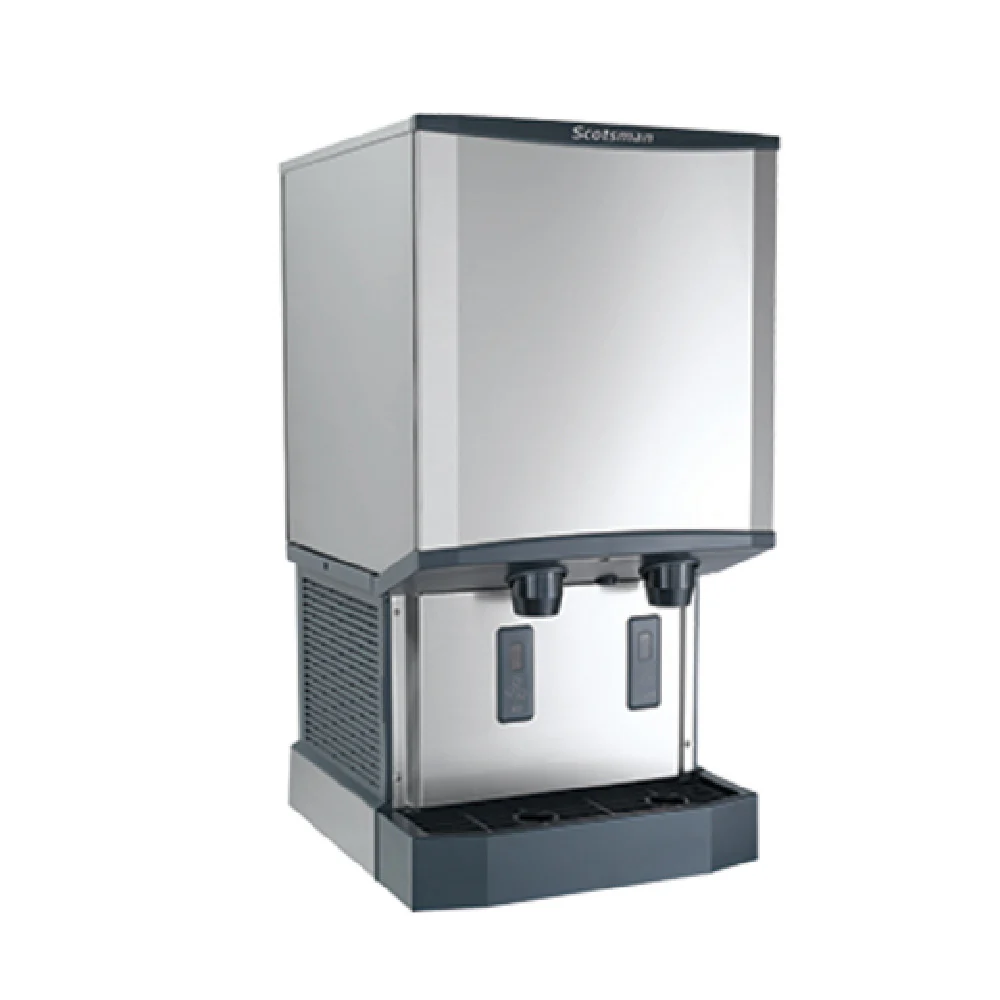Scotsman HID540A-1 Meridian Air-cooled Ice and Water Dispenser H2 Nugget Ice Counter 40 Lb Bin Touchfree Infrared Dispensing 500 Lb Day Scotsman HID540A-1 Meridian Air-cooled Ice and Water Dispenser H2 Nugget Ice Counter 40 Lb Bin Touchfree Infrared Dispensing 500 Lb Day