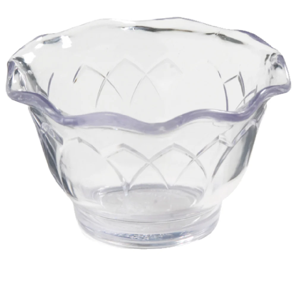 Dinex DXFC507 5 Oz Fenwick Fruit Cup Clear SAN Dishwasher Safe 96 Cups