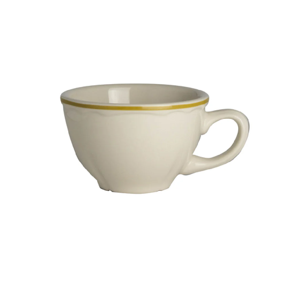 Steelite HL5080828 7.25 Oz Cup Homer Styleline Old Gold 3 Dozen Cases