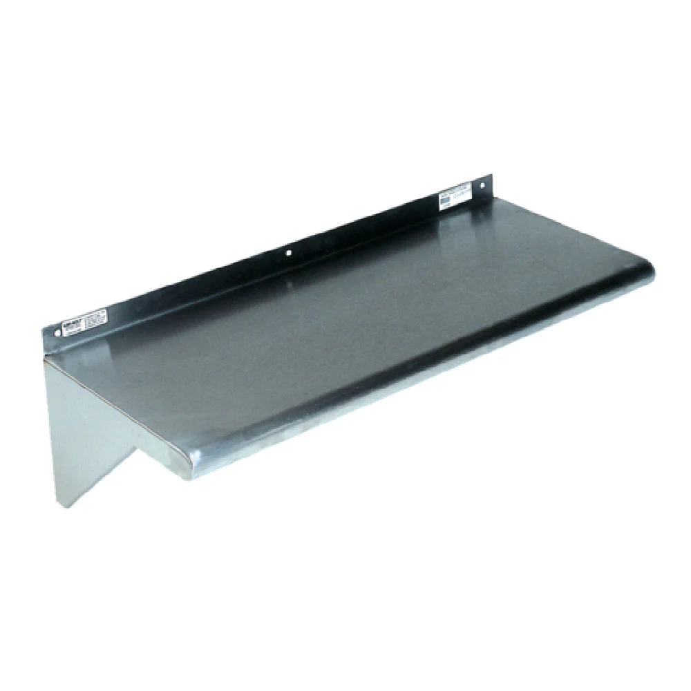 Winholt SSWMS154 48 Inch Wall Mounted Shelf Stainless Steel NSF Certified