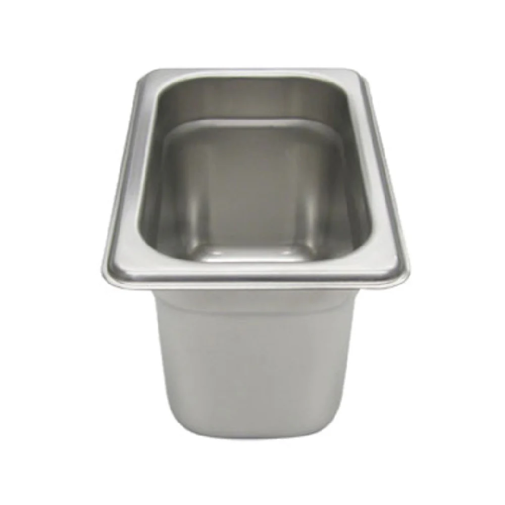 Admiral Craft 22N4 6-3/4 Inch Steam Table Pan 1/9 Size Anti-Jamming Stainless Steel