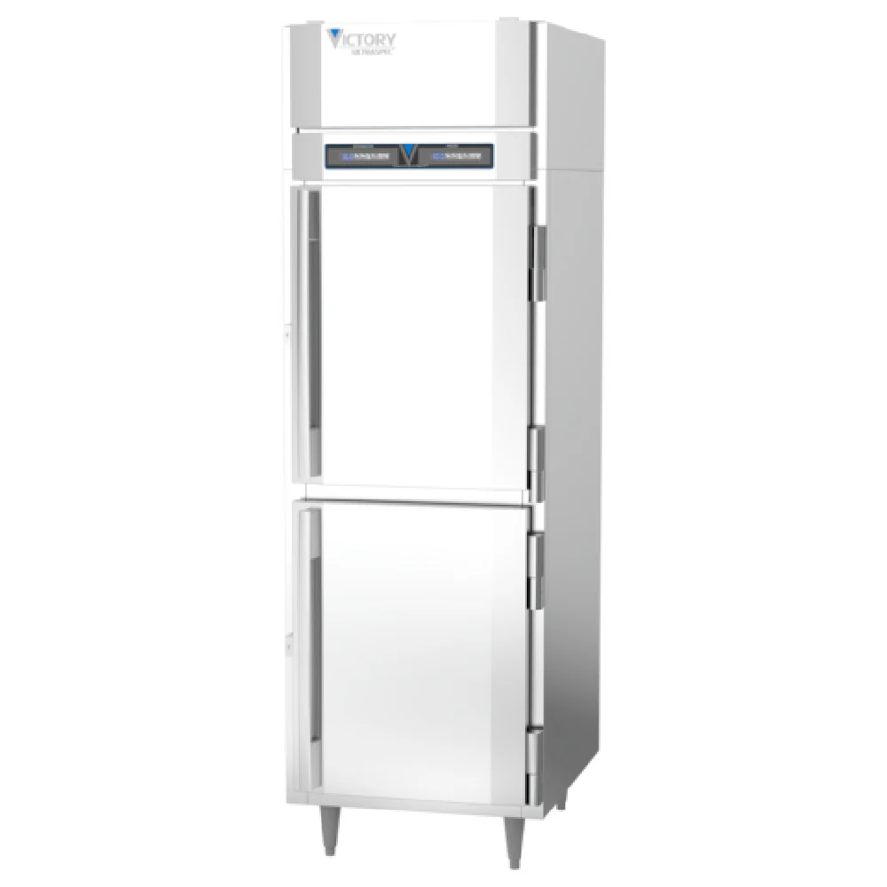 Victory RFSA-1D-S1-HD-HC 26 Inch Refrigerator Freezer 8.99 cu Ft Reach In with Electronic Control Victory RFSA-1D-S1-HD-HC 26 Inch Refrigerator Freezer 8.99 cu Ft Reach In with Electronic Control