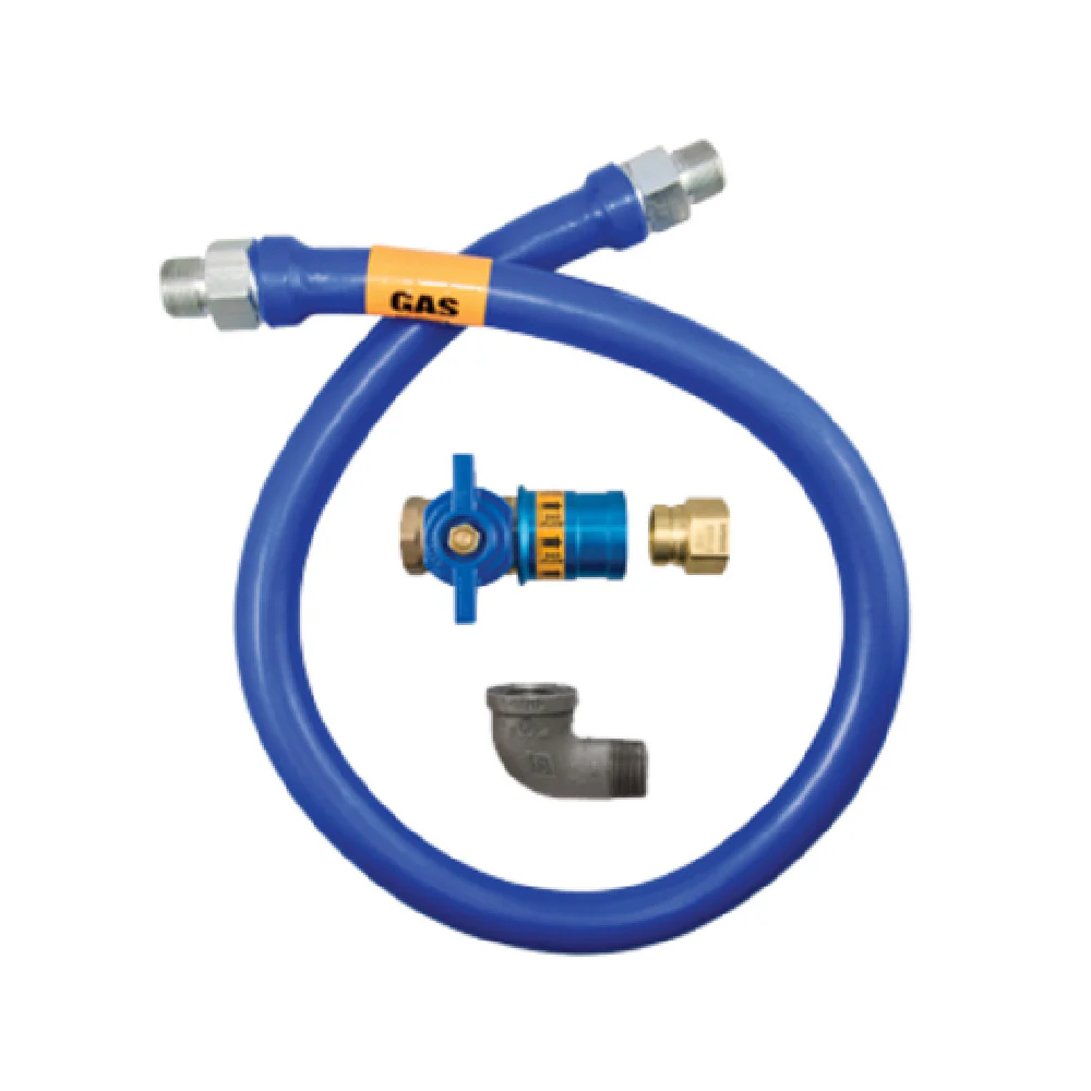 Dormont 1675BPCF48BX 3/4 Inch Diameter Moveable Gas Connector Hose Assembly Dormont 1675BPCF48BX 3/4 Inch Diameter Moveable Gas Connector Hose Assembly