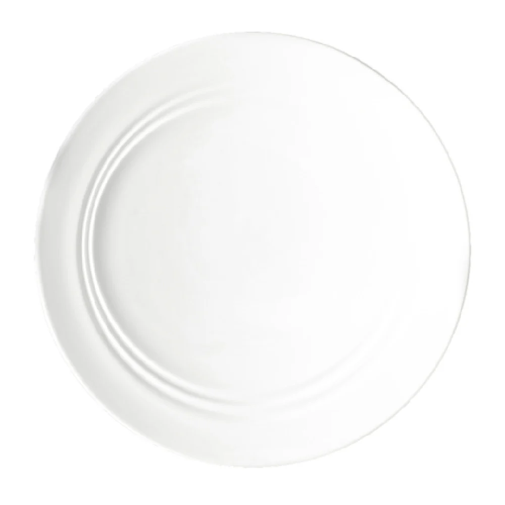 Steelite 6331P1232 12.63 Inch Round Angled Plate Porcelain - Folio