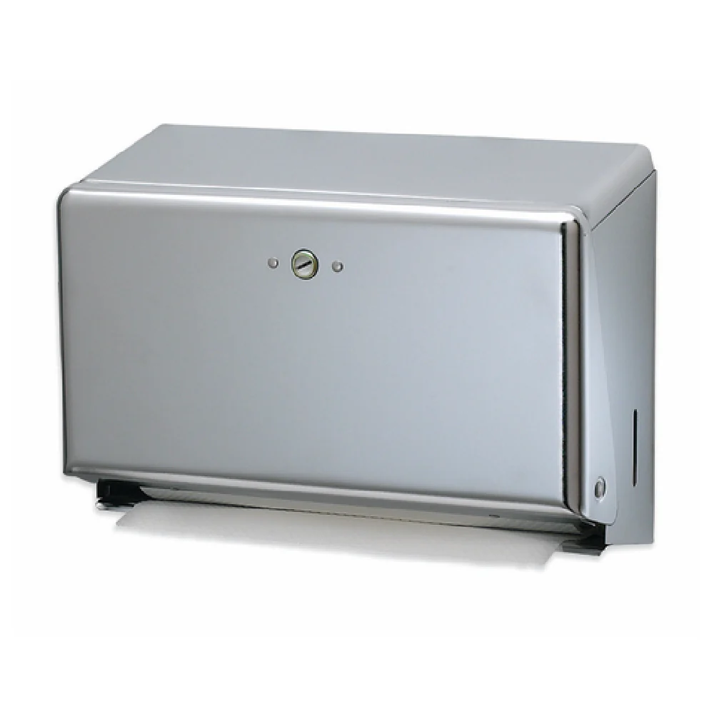 San Jamar T1950XC 11 Inch Manual Paper Towel Dispenser Wall Mount Steel Chrome San Jamar T1950XC 11 Inch Manual Paper Towel Dispenser Wall Mount Steel Chrome