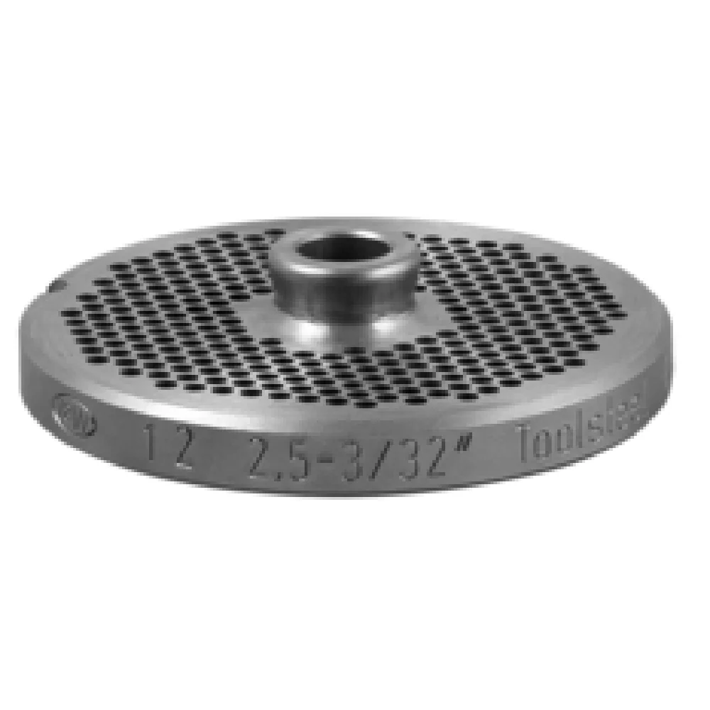 Alfa 12 3/32 HUB Meat Chopper Plate Hub Size 12 3/32 Inch Carbon Tool Steel Alfa 12 3/32 HUB Meat Chopper Plate Hub Size 12 3/32 Inch Carbon Tool Steel