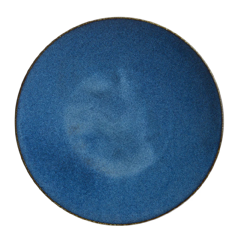 Steelite 6414MY033 8.25 Inch Coupe Plate Wabi Sabi Indigo Porcelain Steelite 6414MY033 8.25 Inch Coupe Plate Wabi Sabi Indigo Porcelain