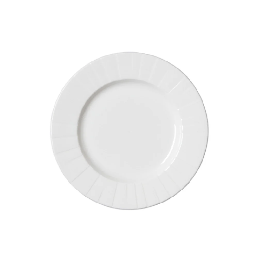 Steelite 9119C1234 8.0 Inch Rim Plate Alina Round Alumina Vitrified